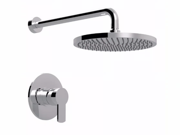 SURF - F5815WB - Single handle shower mixer with overhead shower by Rubinetteria Giulini - view 2